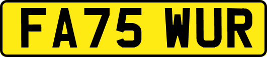 FA75WUR