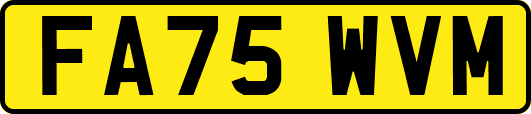 FA75WVM