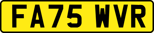 FA75WVR