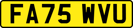 FA75WVU