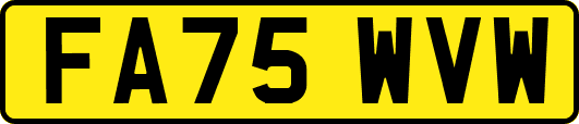 FA75WVW