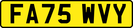 FA75WVY