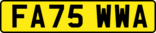 FA75WWA