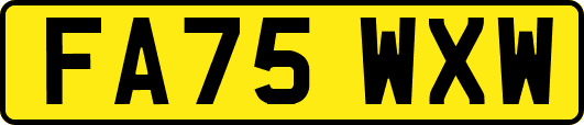FA75WXW