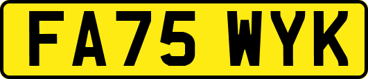 FA75WYK
