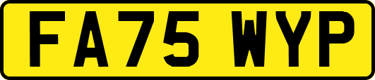 FA75WYP