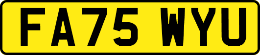FA75WYU
