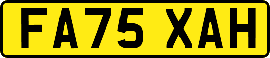 FA75XAH