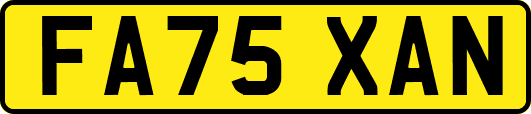 FA75XAN