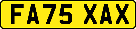 FA75XAX