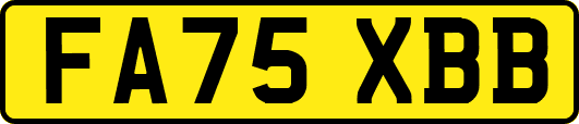 FA75XBB