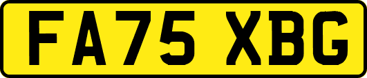 FA75XBG