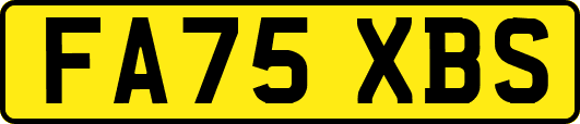 FA75XBS