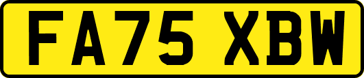 FA75XBW