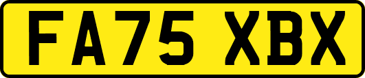 FA75XBX