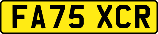 FA75XCR