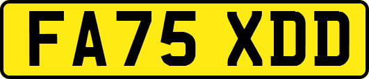 FA75XDD