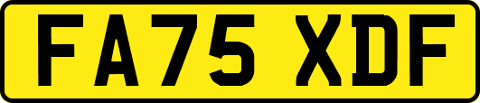 FA75XDF