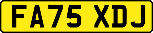 FA75XDJ