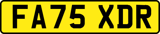 FA75XDR