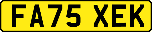 FA75XEK