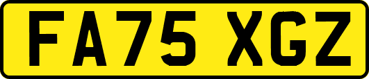 FA75XGZ