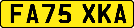 FA75XKA