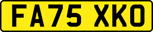 FA75XKO