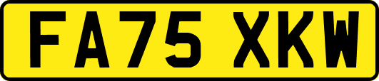 FA75XKW