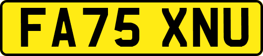 FA75XNU