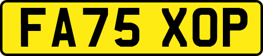 FA75XOP