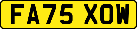 FA75XOW