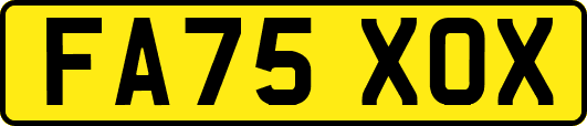 FA75XOX