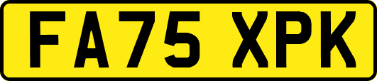 FA75XPK
