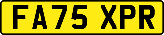 FA75XPR