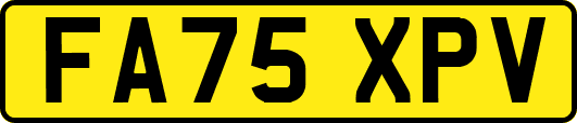 FA75XPV