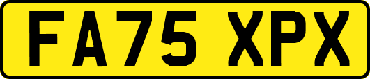 FA75XPX