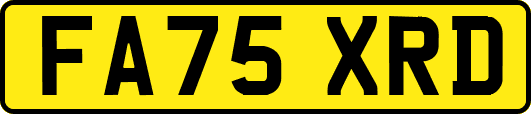 FA75XRD
