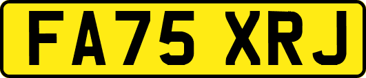 FA75XRJ