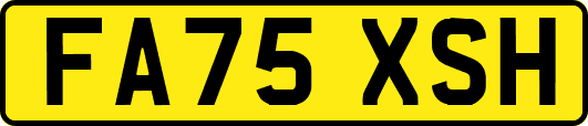 FA75XSH