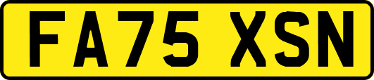 FA75XSN