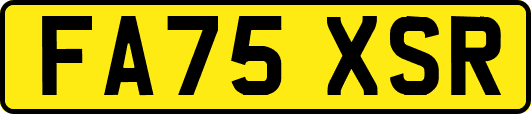 FA75XSR