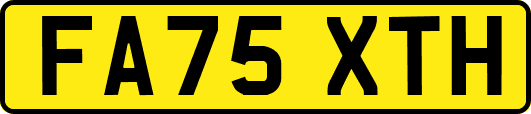 FA75XTH