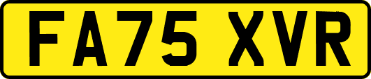 FA75XVR