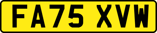 FA75XVW
