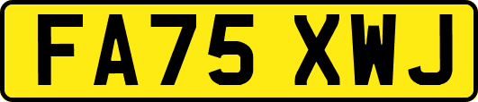 FA75XWJ