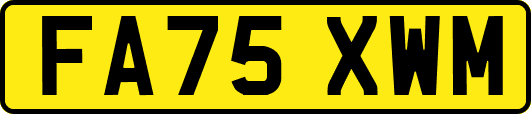 FA75XWM