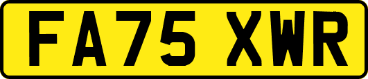 FA75XWR