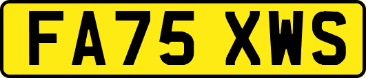 FA75XWS