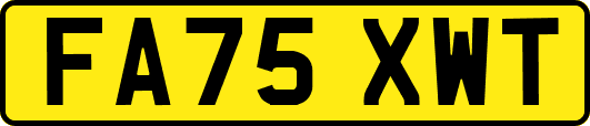 FA75XWT
